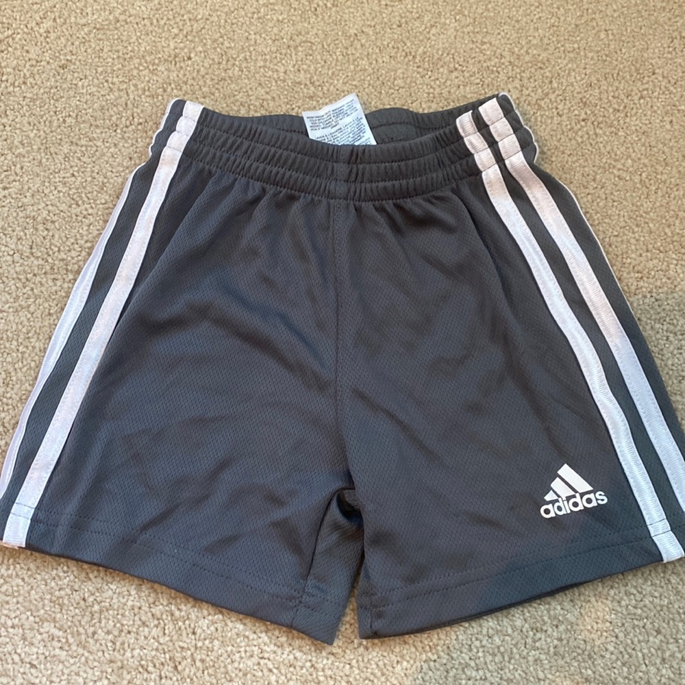 adidas soccer shorts worn once 2T